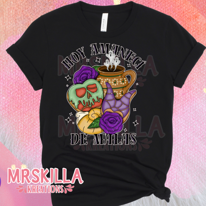 Hoy Amaneci de Malas T-shirt
