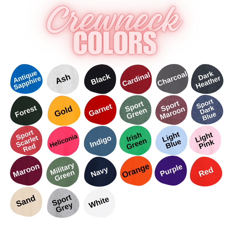 Custom Adult crewneck