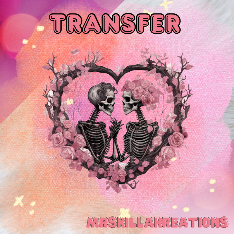 Eternal love DTF transfer