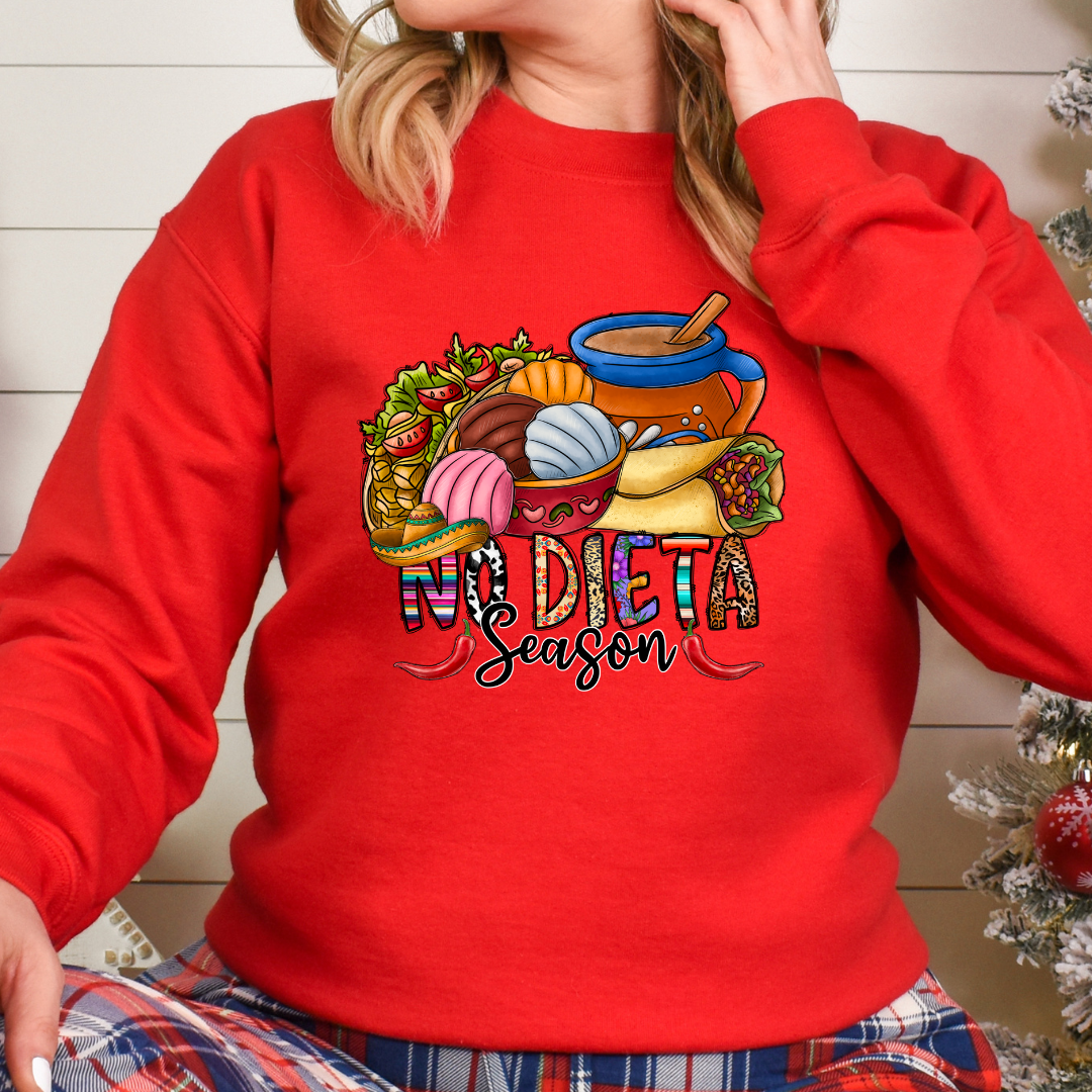 No Dieta Season Crewneck sweater