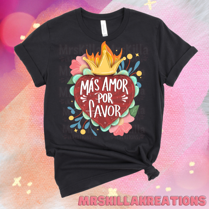 Mas amor T-shirt