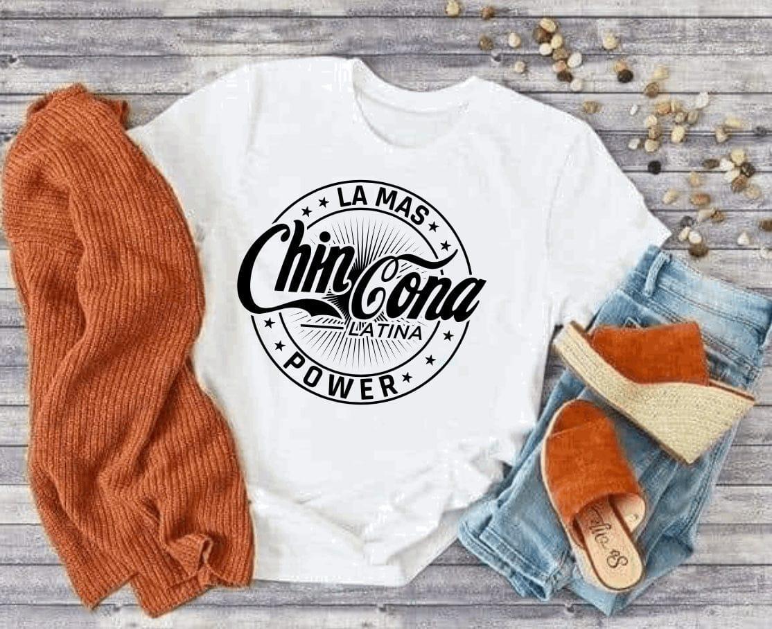 La mas Chingona latina power T-Shirt - Mrskillakreations