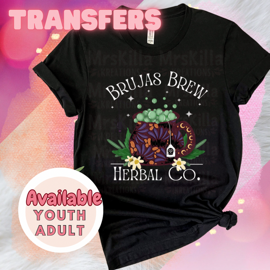 Bruja Brew DTF Transfer