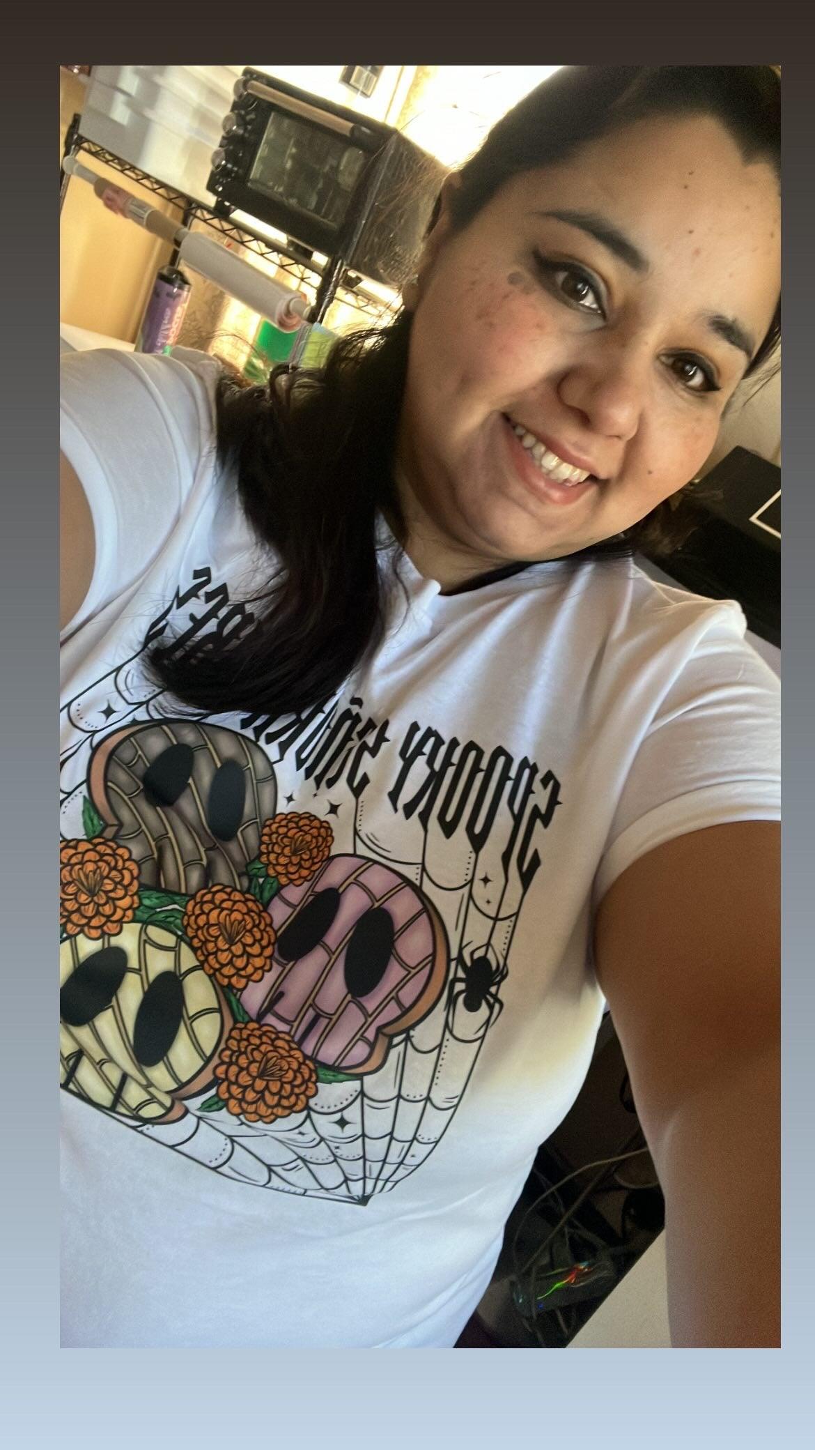 Spooky Señora vibes Tshirt - Mrskillakreations 
