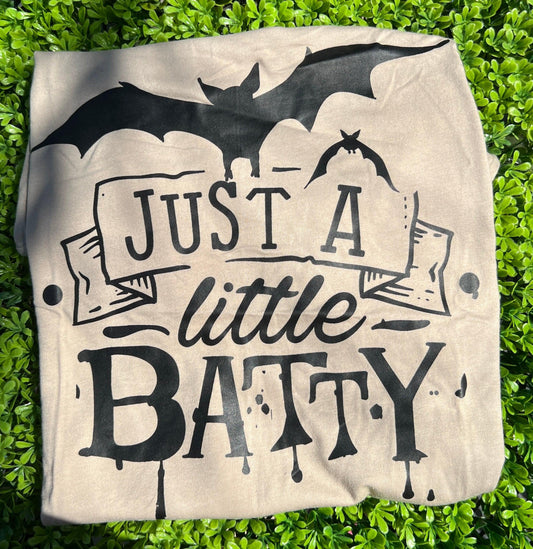 JUST A BATTY T-shirt - Mrskillakreations 