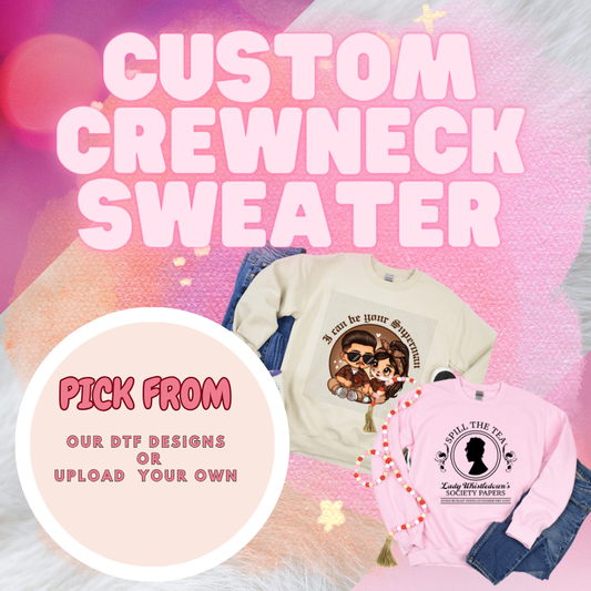 Custom Adult crewneck